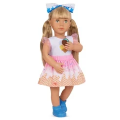 Our Generation Lorelei & Storybook Posable 18" Ice Cream Doll -Kids Toys Store GUEST 88c52a6a ad58 4af4 9704 8bcd3a087d06