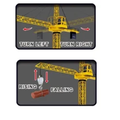 Ready! Set! Play! Link 50" Wired Remote Control Crawler Crane With Tower Lights And Adjustable Height -Kids Toys Store GUEST 897a984a 1296 4f3c 9183 ebf4b68f3d53