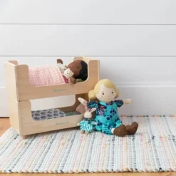 Manhattan Toy Night Night Wooden Play Sleigh Bed With Pillow And Blanket For Dolls And Stuffed Animals -Kids Toys Store GUEST 8bb5e306 2c0a 447e ad4f 89d4a2924651