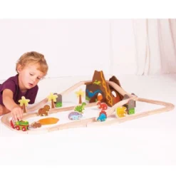 Bigjigs Dinosaur Train Set
