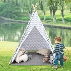 Costway 5.2' Portable Kids' Play Tent Playhouse Sleeping Dome W/ Cushion 13 Costway 5.2' Portable Kids' Play Tent Playhouse Sleeping Dome W/ Cushion -Kids Toys Store GUEST 8d411190 50f8 4a9c 9aa1 f5dde0804b9c