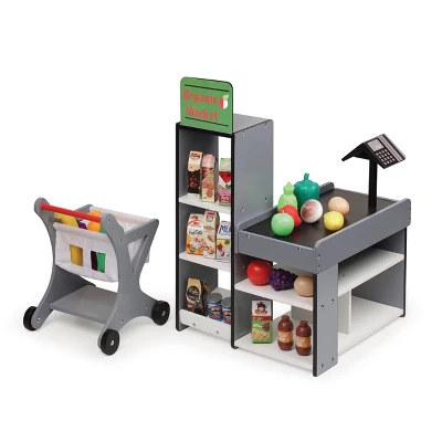 Badger Basket Fresh Market Doll Playset With Shopping Cart And Accessories 7 Badger Basket Fresh Market Doll Playset With Shopping Cart And Accessories - Image 5