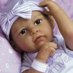 Paradise Galleries Real Life Baby Doll The Princess Has Arrived. 20 Inch Reborn Baby Girl Crafted In Silicone - Like Vinyl & Weighted Cloth Body -Kids Toys Store GUEST 914a5940 28b5 4741 8d51 84d59e03a0d8