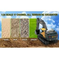 Contixo CV2 RC Excavator -Hobby Grade Construction Vehicle -1:24 Scale With 17 Channels -Kids Toys Store GUEST 9153a444 9304 4df1 a8b1 71d3adabf9a3