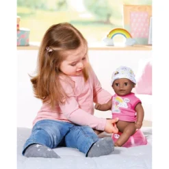 BABY Born Lil' Girl Baby Doll - Brown Eyes -Kids Toys Store GUEST 95069d0a 101d 4b97 b971 cc584878668d