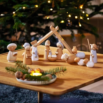 HABA Nativity Scene 12-Piece Set (Made In Germany) 3 HABA Nativity Scene 12-Piece Set (Made In Germany)