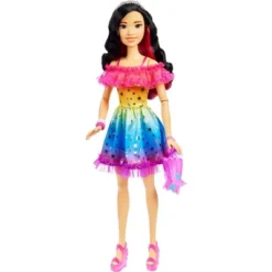 Barbie 28" Large Doll With Black Hair And Rainbow Dress 10 Barbie 28" Large Doll With Black Hair And Rainbow Dress -Kids Toys Store GUEST 9cbcee9e 256a 405c b15b 066e225cea22