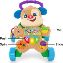 Fisher Price - Laugh, Learn, Grow & Play Baby Walker And Musical Learning Toy With Smart Stages Educational Content, Learn With Puppy​ -Kids Toys Store GUEST 9cdeb298 60f7 46af 8a7e 02feea3e25ef
