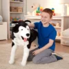 Melissa & Doug Giant Siberian Husky - Lifelike Stuffed Animal Dog (over 2 Feet Tall) -Kids Toys Store GUEST 9ce02880 9bf7 4440 8404 7cb28f252048