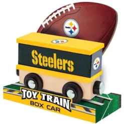 MasterPieces Wood Train Box Car - NFL Pittsburgh Steelers -Kids Toys Store GUEST 9d44715b 0eb1 4966 b1b2 cd19dbf35efa