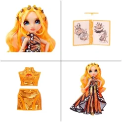 Rainbow High Fantastic Fashion Poppy Rowan 11" Fashion Doll W/ Playset -Kids Toys Store GUEST a4e63524 ab6b 4514 8813 716ec874df89