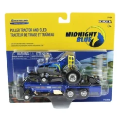 1/64 New Holland "Midnight Blue" Pulling Tractor With Pulling Sled, 37940-2 -Kids Toys Store GUEST a6c9600d d039 418b aacc ffc6be9a996b