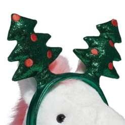 FAO Schwarz Pony With Tree Headband 12" Stuffed Animal -Kids Toys Store GUEST aac33162 cb7f 4689 a7d4 99d560851ece