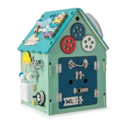 Costway Wooden Busy House Montessori Toy With Sensory Games & Interior Storage Space Blue/Pink 21 Costway Wooden Busy House Montessori Toy With Sensory Games & Interior Storage Space Blue/Pink -Kids Toys Store GUEST aaeeb0d4 e0e5 4d16 ba0c 93791aa7c17d
