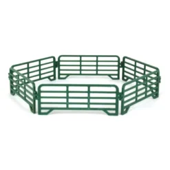 3D To Scale 1/64 6 Pack Of 3D Printed Green Plastic Interlocking Fence Panels 64-318-GR