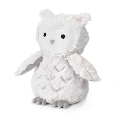 Lambs & Ivy Luna White/Gray Plush Owl Stuffed Animal - Luna 3 Lambs & Ivy Luna White/Gray Plush Owl Stuffed Animal - Luna