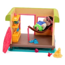 Li'l Woodzeez Miniature Playset With Accessories 15pc - Tiki Hut -Kids Toys Store GUEST b0681309 0a9a 4cc1 90ea 69bc14893391