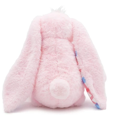 Plushible Pink Plaid Eared Bunny 3 Plushible Pink Plaid Eared Bunny