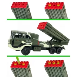 Big Daddy Military Missile Transport Army Truck Defence System 18 Long Range Missile Jungle Camouflage Toy Truck -Kids Toys Store GUEST b10c295e 5ee4 49a6 b573 5df1ffa71268