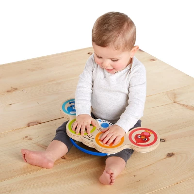 Baby Einstein Hape Magic Touch Drums Wooden Musical Toy 3 Baby Einstein Hape Magic Touch Drums Wooden Musical Toy - Image 2