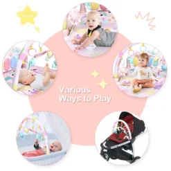 3 In 1 Baby And Toddler Learning Toys Fitness Music And Lights Fun Piano Activity Center Pink -Kids Toys Store GUEST b4b9e7ba 7370 45a9 bf07 0421309b489a