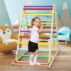 Costway Foldable Wooden Climbing Triangle Indoor Climber W/Ladder For Baby Toddler 1 Costway Foldable Wooden Climbing Triangle Indoor Climber W/Ladder For Baby Toddler -Kids Toys Store GUEST b50ea291 7c8f 4521 9004 f8f5c7d43390