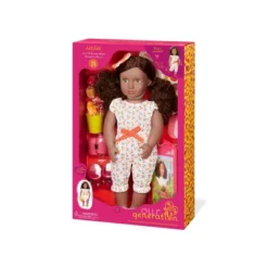 Our Generation Nahla With Storybook & Accessories 18" Posable Gardening Doll -Kids Toys Store GUEST ba648c00 5f50 414d 8286 915cd02237e4
