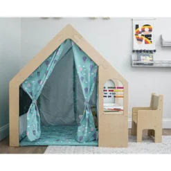 Avenlur Flair - Wooden 5 In 1 Indoor Playhouse Play Tent With Desk Table -Kids Toys Store GUEST bda216c0 7ca9 4ce5 9ebf 9252cb285d9a