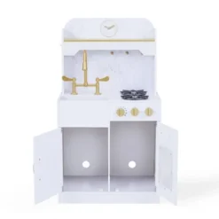 Teamson Kids Petite Versailles Classic Play Kitchen With Accessories -Kids Toys Store GUEST bfd34b8b f7e6 44b4 bc6f b44b627b2302