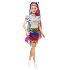 Barbie Leopard Rainbow Hair Doll - Rainbow Skirt 10 Barbie Leopard Rainbow Hair Doll - Rainbow Skirt -Kids Toys Store GUEST c21be626 d51a 48fc bf88 db337e23b650