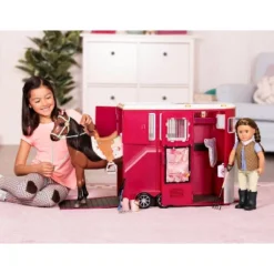 Our Generation Mane Attraction Horse Trailer For 18" Dolls