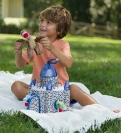 HearthSong - Plush Dragon Portable Play Set, Includes Four 6"H Winged Dragons And 12"H X 8" Sq. Castle, For Kids' Imaginative Play -Kids Toys Store GUEST c24a0826 f2ee 4cc1 b4d8 3204aaf5f76d