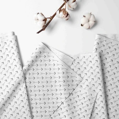 Bacati - Arrows Gray Play Tent For Kids/Toddlers, 100% Cotton Percale Fabric Cover 8 Bacati - Arrows Gray Play Tent For Kids/Toddlers, 100% Cotton Percale Fabric Cover - Image 6