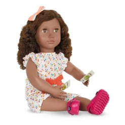 Our Generation Nahla With Storybook & Accessories 18" Posable Gardening Doll -Kids Toys Store GUEST c2e0e78e 5a13 42a7 9b6a 068951ef2889