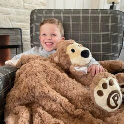 Plushible Blankie Besties Pawley The Bear Plush And Blanket -Kids Toys Store GUEST c72478fe a349 45b6 b4c8 49cd14804cca