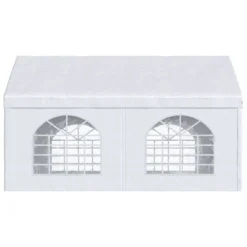 Outsunny 13ft X 16.5ft Portable Garage Party Tent With Sidewalls And Double Doors, For Parties, Wedding And Events -Kids Toys Store GUEST d0395976 73b6 4ca6 af82 b33c9e4779be