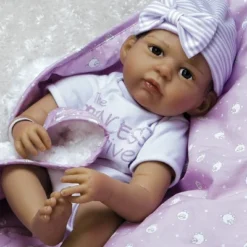 Paradise Galleries Real Life Baby Doll The Princess Has Arrived. 20 Inch Reborn Baby Girl Crafted In Silicone - Like Vinyl & Weighted Cloth Body -Kids Toys Store GUEST d6348513 170f 473a 8f2e 05237685dc00