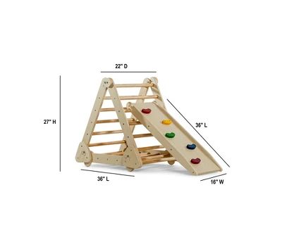 Avenlur Vicus Climbing Frame With Ramp, Folds Into Multiple Shapes 4 Avenlur Vicus Climbing Frame With Ramp, Folds Into Multiple Shapes - Image 2