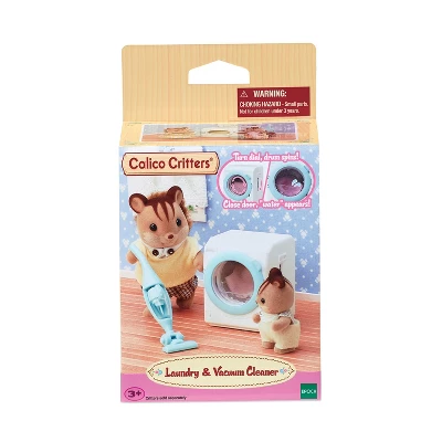 Calico Critters Laundry & Vacuum Cleaner, Dollhouse Furniture And Accessories 6 Calico Critters Laundry & Vacuum Cleaner, Dollhouse Furniture And Accessories - Image 4
