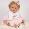 Paradise Galleries Reborn Toddler Girl Doll Lovey, 20 Inch With Medium Skin Tone, Light Blonde Hair And Blue Eyes, Made In SoftTouch Vinyl -Kids Toys Store GUEST e0801f62 be16 4f49 99c8 414bc6f47a9f