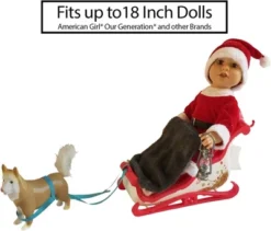 The New York Doll Collection 18 Inch Doll Winter Sleigh Set -Kids Toys Store GUEST e1244639 72d4 4e8c 8203 5bd7572e87b5