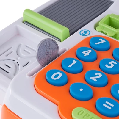 Toy Time Pretend Cash Register And Supermarket Playset 6 Toy Time Pretend Cash Register And Supermarket Playset - Image 4