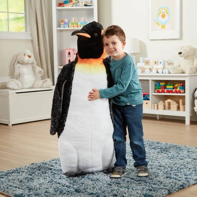 Melissa & Doug Emperor Penguin 3.4' Stuffed Animal 4 Melissa & Doug Emperor Penguin 3.4' Stuffed Animal - Image 2
