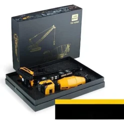 Top Race 1:50 Scale Diecast Metal Construction Trucks Models Set Of 2