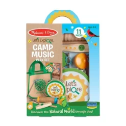Melissa & Doug Let's Explore Camp Music Wooden And Metal Instruments Play Set - 10pc -Kids Toys Store GUEST e71cd8ea 147f 46cf bd31 6365026d3b60