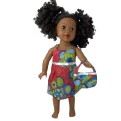 Doll Clothes Superstore Size 6 Matching Girl And Doll Red Flower Sundress With Purse -Kids Toys Store GUEST e89bd175 8791 4c61 94f4 6fa0082c1a9f