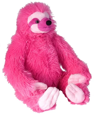 Wild Republic Cuddlekins Vibes Pink Sloth Stuffed Animal, 12 Inches 3 Wild Republic Cuddlekins Vibes Pink Sloth Stuffed Animal, 12 Inches