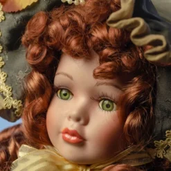 Bright Creations 10 Pack Curly Doll Hair Wefts Wigs For Crafts, Extensions & Rerooting, Natural Colors, 10 X 40 In