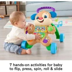 Fisher Price - Laugh, Learn, Grow & Play Baby Walker And Musical Learning Toy With Smart Stages Educational Content, Learn With Puppy​ -Kids Toys Store GUEST ea8fd3d6 37cc 4826 9e2e 99fb54c92c78
