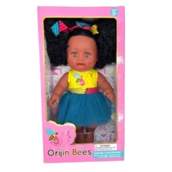 Orijin Bees Sugar Puff 12" Baby Bee Doll - Black Hair With Brown Eyes -Kids Toys Store GUEST eddfc900 beaf 49a5 950e 79a90493da08